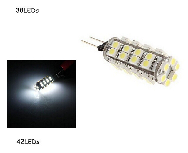 led g4 2835 smd 7w dc 12v 42leds led lamp substitute halogen lamp led bulb lamps lighting spotlight zm00929