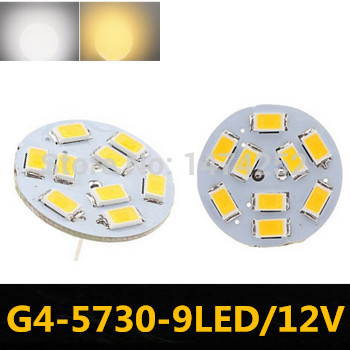 led lamps 12v g4 5730 smd 9leds energy saving lights light bulb cool white / warm white zm00534/zm00535