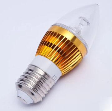 led lights e27 85-245v 9w 3leds high power energy efficient candle lights lighting 1pcs/lot zm00915