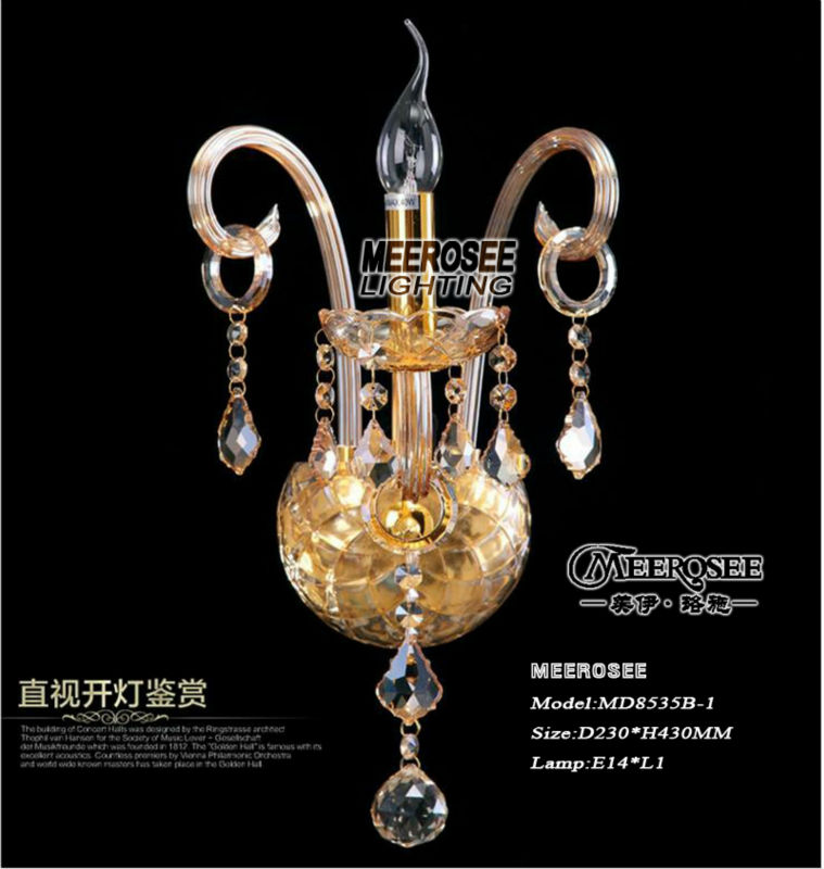amber crystal wall light crystal wall sconces light fitting