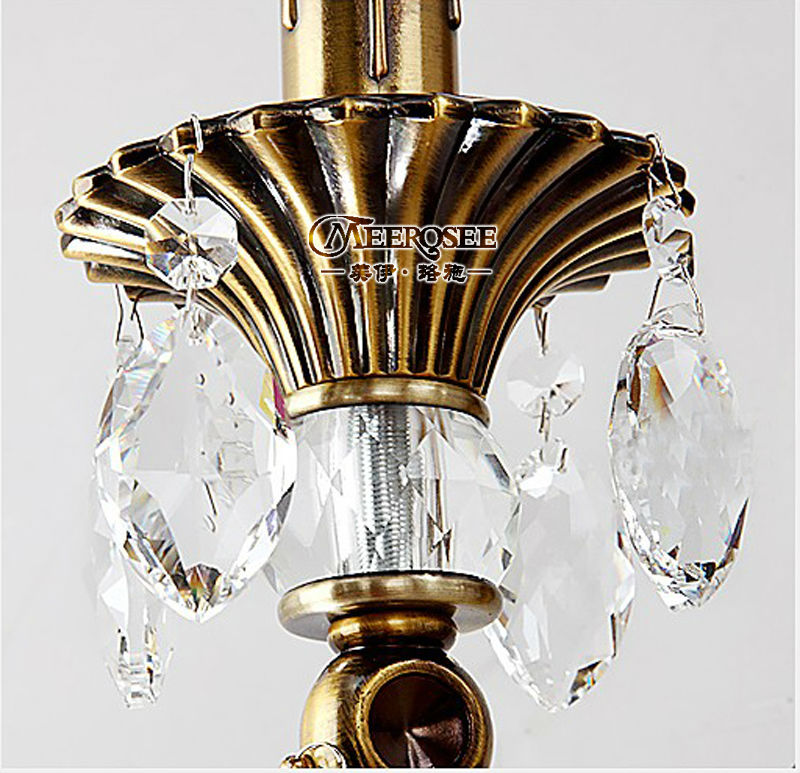 brass color crystal wall sconces light wall bracket lamp for aisle hallway porch corridor
