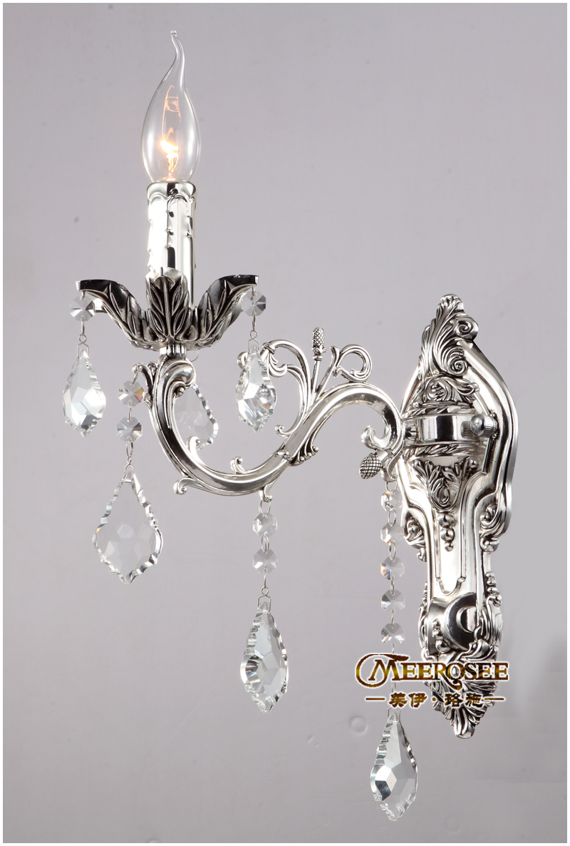 whole crystal wall light silver wall sconces lamp golden wall brackets light