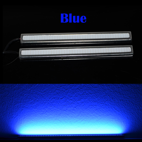 ultra bright 18w 17cm silver shell daytime running light waterproof cob day time lights led car drl driving lamp 2pcs/lots