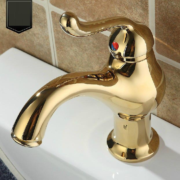 gold copper antique classic golden bathroom faucet and cold mixer water tap bathroom torneira lavabo banheiro grifo ducha