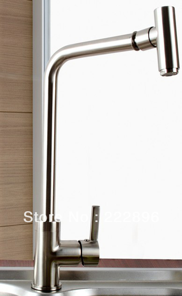 brass copper sink brushed nickle kitchen faucet pull out kitchen mixer & cold water tap basin faucet torneira cozinha
