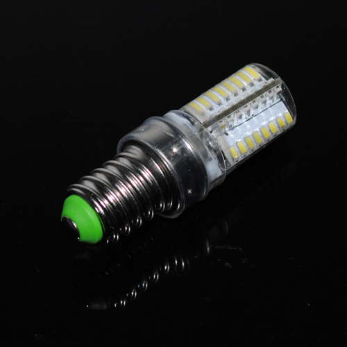 new design silicone led lamps bulb 6w e14 3014 smd 64leds spotlight ac 220v led crystal chandelier pendant light 10pcs/lots
