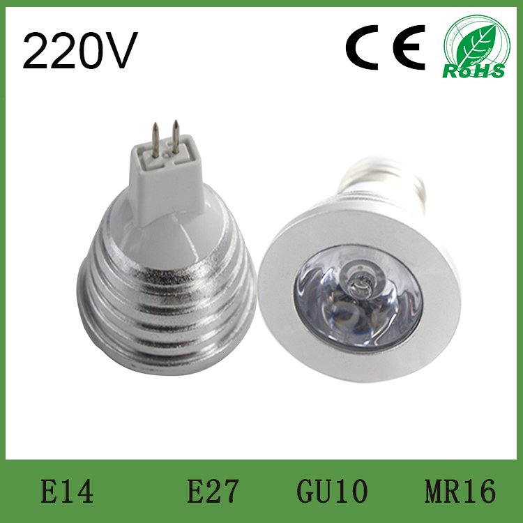 3w e27 rgb led bulb 16 color change lamp spotlight ac85-265v for home party decoration with ir remote 50% off