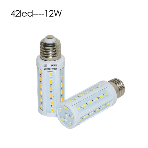 4pcs super power smd 5730 led lamp ac 220v / 110v e27 e14 led corn bulb light 7w 12w 15w 25w 30w 40w 50w high luminous spotlight