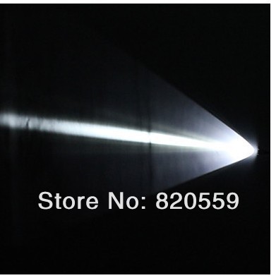 1pc/lot whole ultrafire c8 cree q5 200lumens waterproof black led flashlight lamp including charger