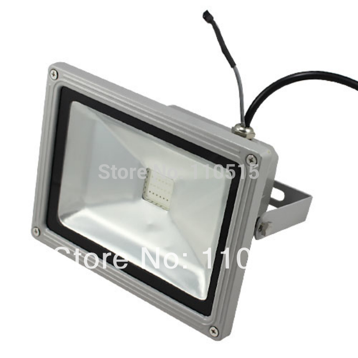 10w 20w 30w rgb led floodlight outdoor landscape led flood light strong and durable lamp 85v-265v+24key remote control