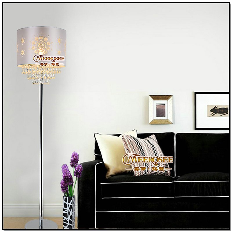 modern crystal floor lamp, floor stand light fixture fl10003