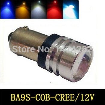 1pc 5w high bright cree with projector lens led car reading lights ba9s auto door light parking bulbs lamp cd00224