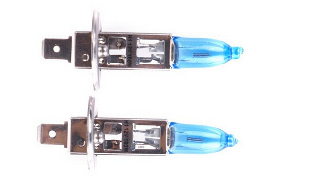 2 pcs(1 pair) 12v 100w h1 halogen bulb 6000k quartz glass car headlight auto light xenon fog lamp zm01134