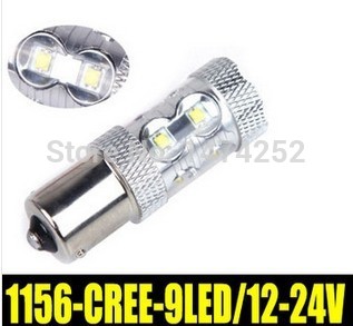 selling cree 50w 1156 s25 p21w ba15s led backup light 12v 24v car reversing bulb car lighting cd00268
