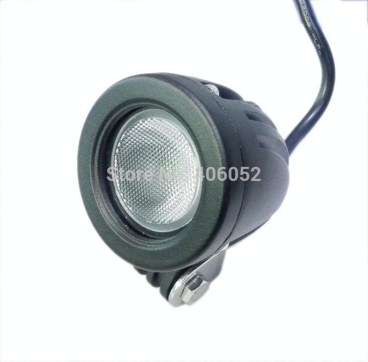 10pcs/lot waterproof 760lm 10w offroad car led work light cree led driving fog lamp for car / motorcycle / boat / atv