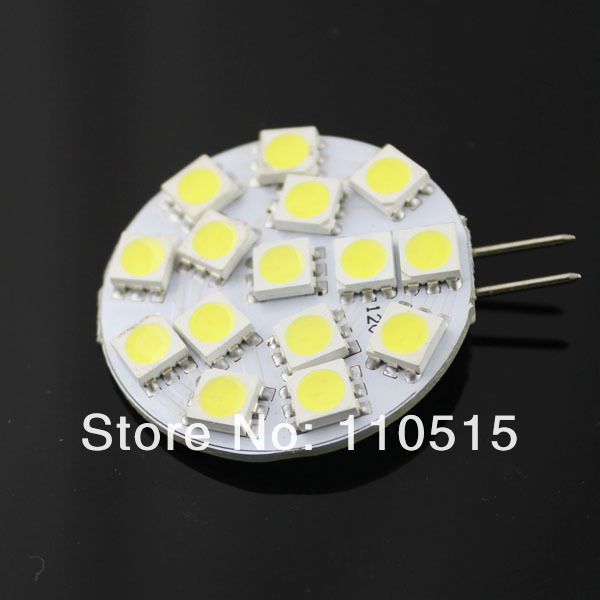 3w g4 led light 15 leds 3014 chip silica gel lamp dc 12v 120degree non-polar 50pcs/lot drop