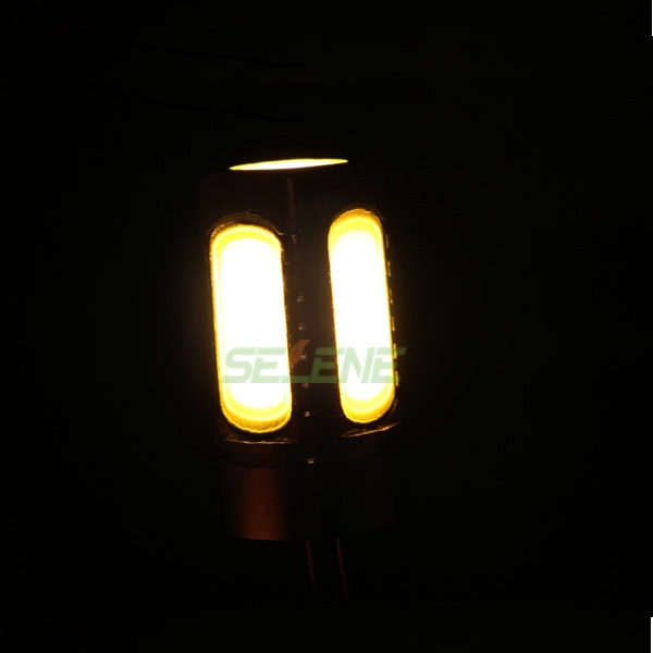 new arrival 1pc g4 base led bulb led lamp g4 7.5w 5led cob warm white and white dc 12v led spot light corn bulb