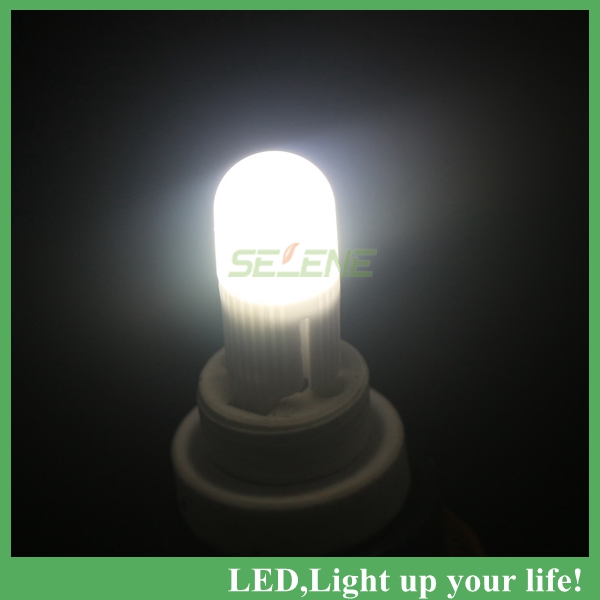 5pcs/lot ultra bright mini g9 led lamps 220v 3w ceramic crystal corn bulbs chandelier spot light dimmable led lamp
