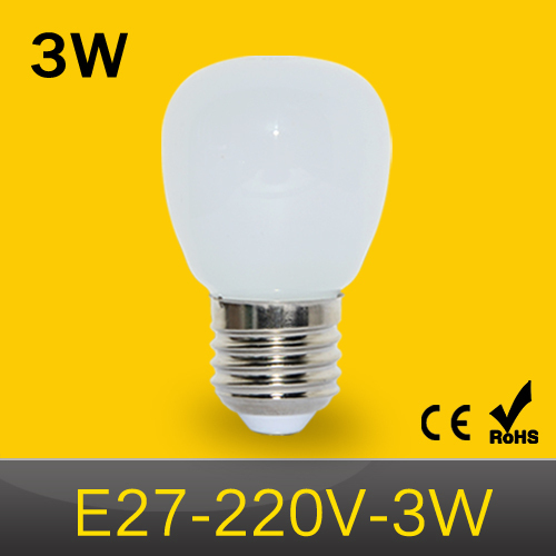 new patented product led lamps e27 3w ac 200v 240v bubble ball led bulb chandeliers hq benbon light whole 10pcs/lots