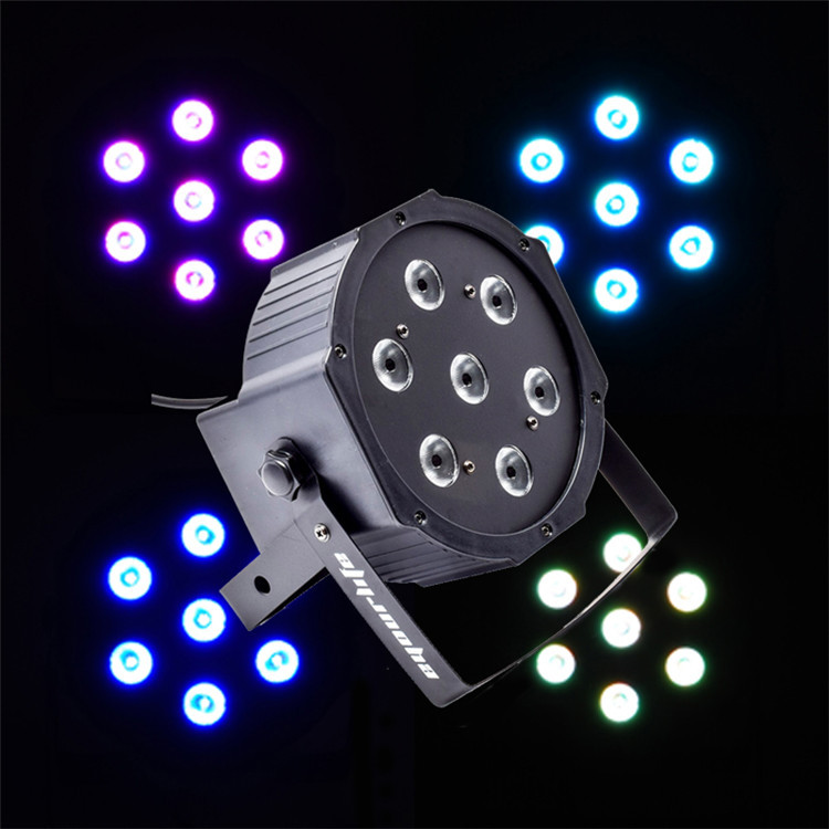 eyourlife 7 x 10w led dj par light 70w 4in1 rgbw par64 dmx disco club stage lighting with lighting equipment
