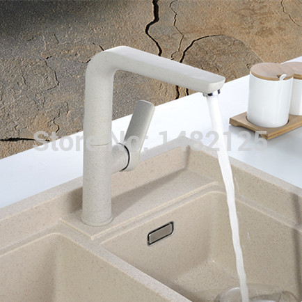 water saver filter inoxs para torneira robinet brass single handle blancs white kitchen sink mixer faucet tap