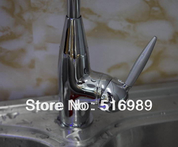 new led brand kitchen basin mixer chrome mixer tap faucet bree120