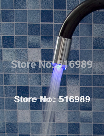 newly led brand new design swivel 360 spray chrome brass water tap sink kitchen torneira cozinha tap mixer faucet ree113