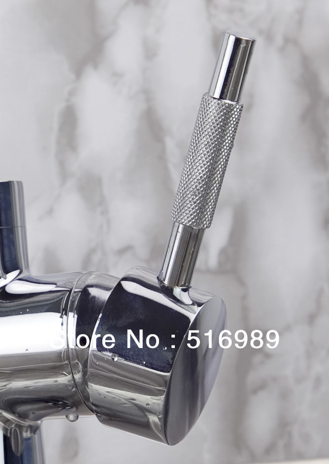 good quality retail chrome brass kitchen faucet swivel vessel sink mixer tap tree720fv