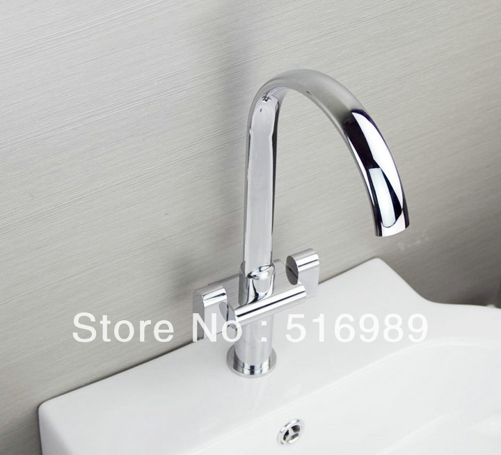 pro chrome faucet kitchen / bathroom mixer tap cxvgln061611