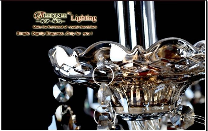 42 lamps led chandelier large el chandelier crystal glass cristal lustre project lighting fixture d2000mm h1800mm mds02
