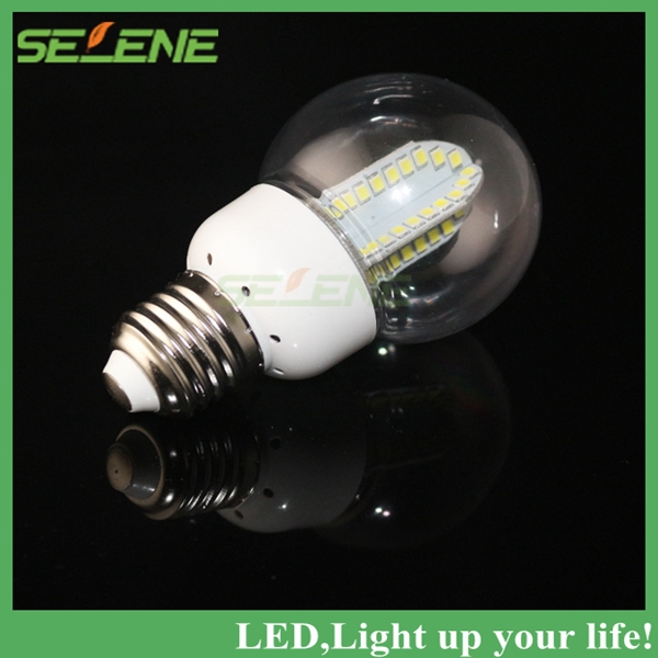 50pcs e27 led lamps led lights corn bulb e27 6w smd 2835 84 led 9-30v 85-265v white/ warm white led spotlight lamps