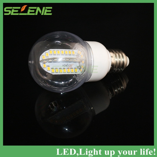 50pcs e27 led lamps led lights corn bulb e27 6w smd 2835 84 led 9-30v 85-265v white/ warm white led spotlight lamps