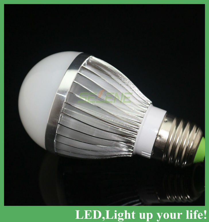 5pc/lot led lamp e27 led bulb high brightness 5w 85-265v /12v warm white cool white energy saving led light