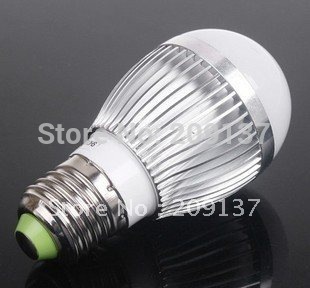 9w 110-240v led bubble ball bulb e27 lamp dimmable / non-dimmable