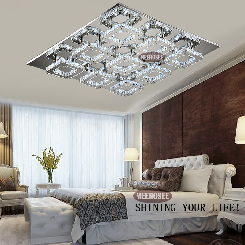 modern led diamond crystal ceiling light fitting crystal lamp for hallway corridor fast flush mount led diamond light