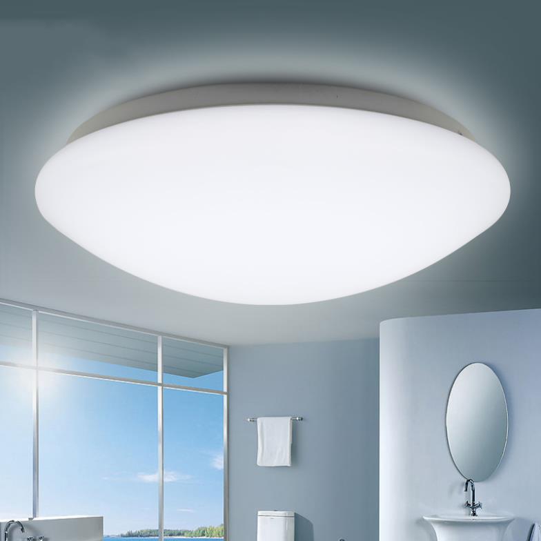 led white ceiling light modern brief living room lights,led super bright anti-glare circle acrylic balcony kitchen light