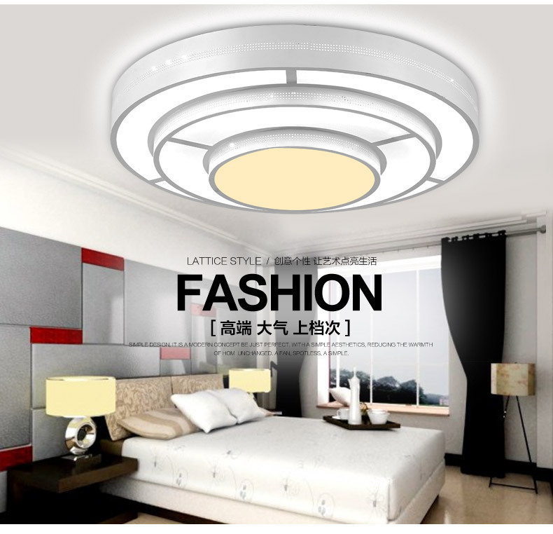 modern bedroom ceiling lamp led lighting creative personality living room lamps lighting atmosphere round