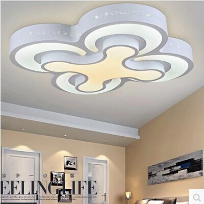 modern led ceiling light 48w led bedroom lamps 4heads for livingroom restaurant lamp balcony ceiling lights 90-260v