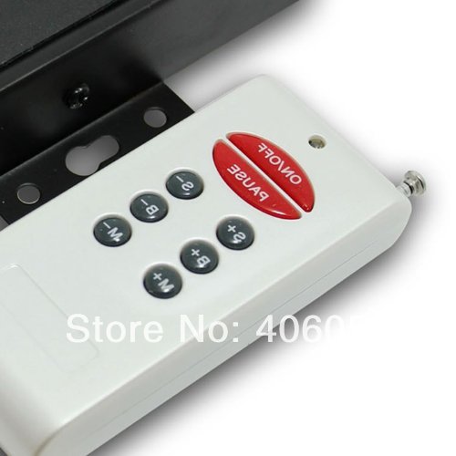 10pcs/lot iron shell 4a dc12v-24v 8 key 144w wireless rf remote led controler for led light strip
