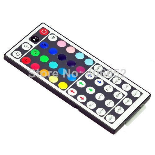 10set/lot dc12v input ir remote rgb controler 44 key for smd 5050 led strip light multi-color changing