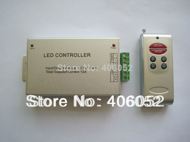 2014 real new yes ccc ce rohs 12v rgb controllers wireless rf remote controller 6 keys for led strip light,12-24v ,