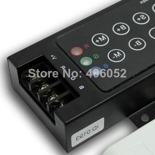 2014 top fasion limited yes 8 keys 360w wireless rf ir remote control touch controller for rgb 5050/3528 led light strip dc12v