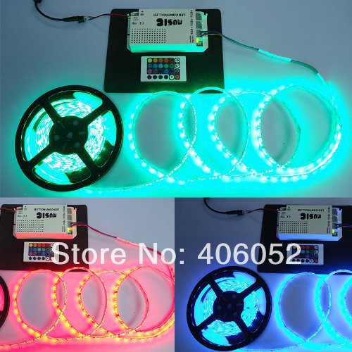 dc12-24v 24 keys wireless ir remote control led music sound rgb controller dimmer for rgb led strip and lamp