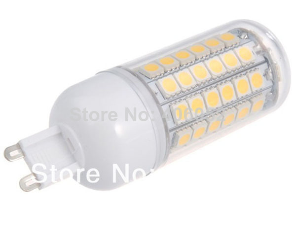 100pcs/lot 69leds smd5050 e27 12w led corn bulb light led lamp g9 220v white / warm white