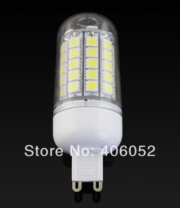 10pcs/lot high brightness e27 g9 smd 5050 5w 9w 12w g9 led bulb lamp ac 220v warm white/ white 5050smd led corn