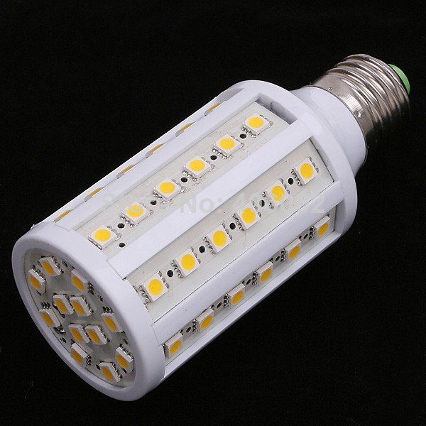 10pcs/lot lampadas led 12w e27 220v 60leds led corn bulb light lamp