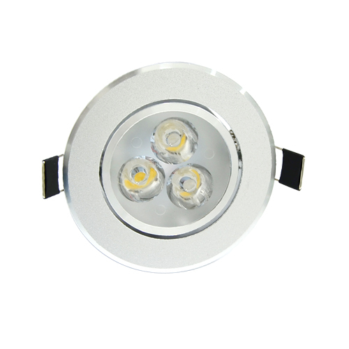 1pcs 9w cree led downlight with power driver ac85v 110v 220v 265v recessed ceiling light down lamp for home indoor lighting