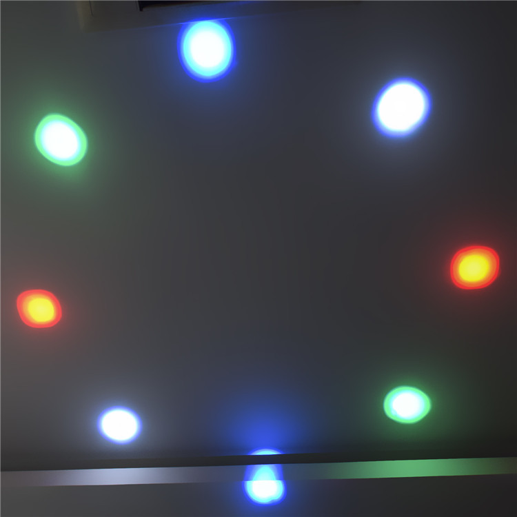 eyourlife19ch led dj light dmx512 par 64 rgbw 120w dance club dancing floor effect lighting equipment