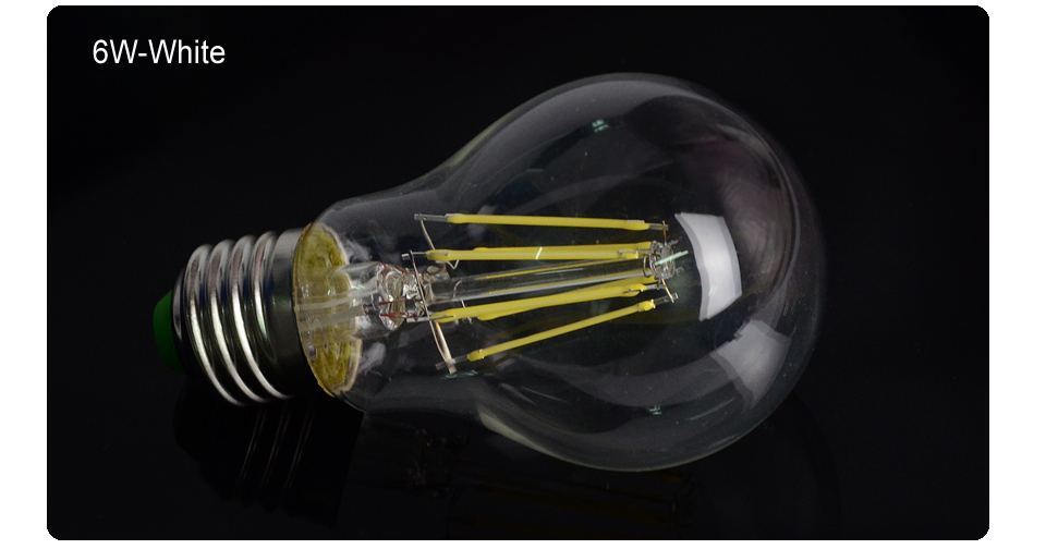 e27 2w 4w 6w 8w cob led filament bulb 110v 220v retro bulbble edison bulb clear glass lampada led light lamp indoor lighting