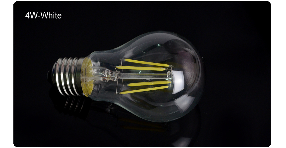 led lamp e27 110v 220v 8w filament led bulb e27 e26 360 degree 1080lm white warm white lampada led energy saving light